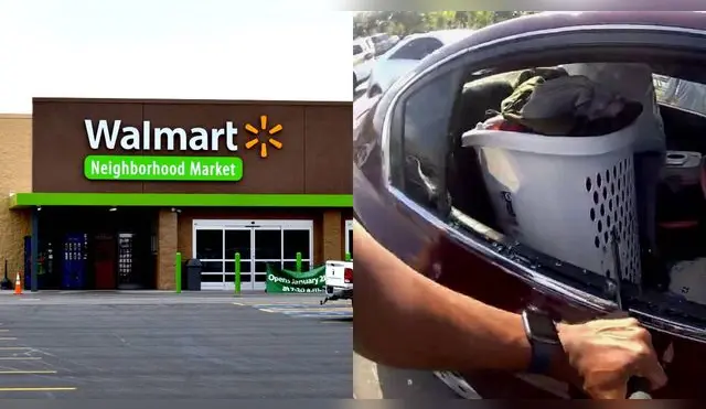 Rescatan a un niño de un auto en el estacionamiento de Walmart en West Plains.