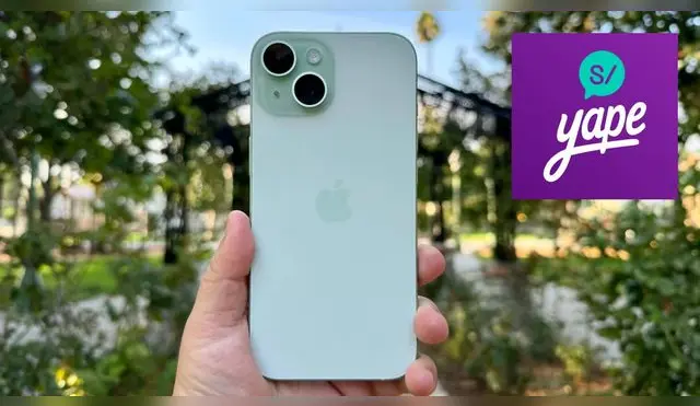 Ahora podrás comprar el iPhone 15 de Apple con un descuento 1970 soles en la aplicación Yape.