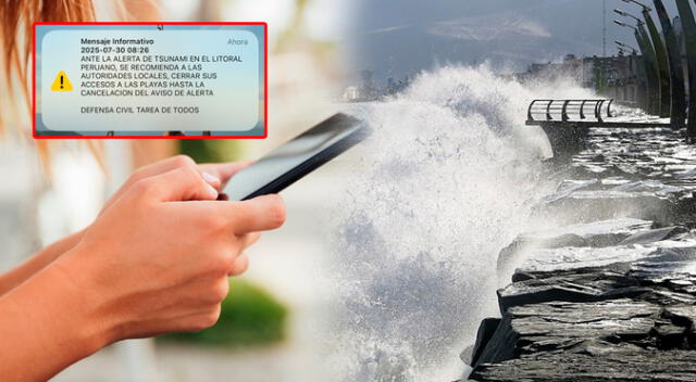 Se emite importante mensaje sobre la alerta de tsunami en Perú.