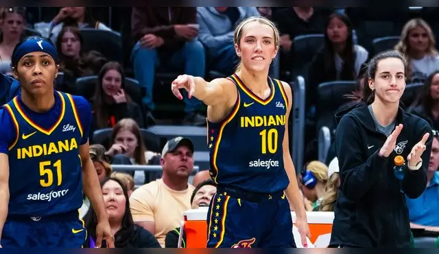 Indiana Fever acumula su quinta victoria consecutiva sin Caitlin Clark.
