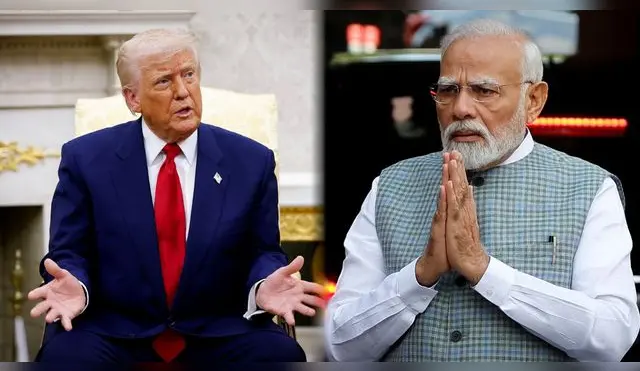 El mandatario de EE.UU. y el primer ministro de la India se reunieron en febrero de 2025 en Washington DC. El mandatario de EE.UU. y el primer ministro de la India se reunieron en febrero de 2025 en Washington DC.