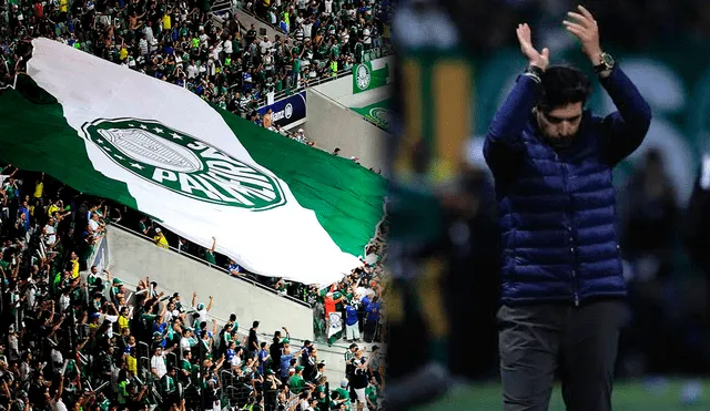 Hinchas de Palmeiras insultan a su DT a poco del partido ante Universitario por Copa Libertadores.