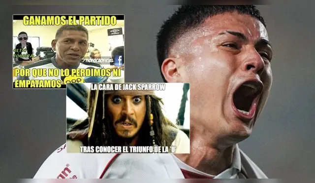 Universitario se llevó la victoria y los hilarantes memes no se hicieron esperar.