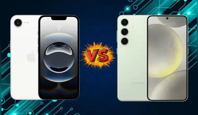 Estas son las diferencias y similitudes entre el iPhone 16e de Apple y Galaxy S24FE de Samsung. Estas son las diferencias y similitudes entre el iPhone 16e de Apple y Galaxy S24FE de Samsung.