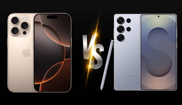Conoce las diferencias y similitudes entre el iPhone 16 Pro Max de Apple y el Galaxy S25 Ultra de Samsung.