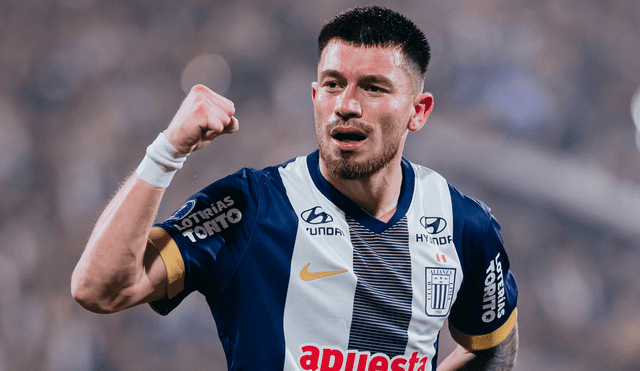 Alan Cantero convirtió los dos goles de Alianza Lima ante U Católica de Ecuador.