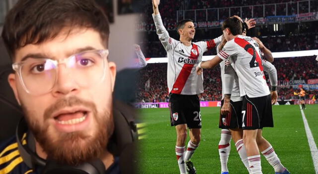 La Cobra se arriesga con promesa en vivo por partido de River vs. Palmeiras.