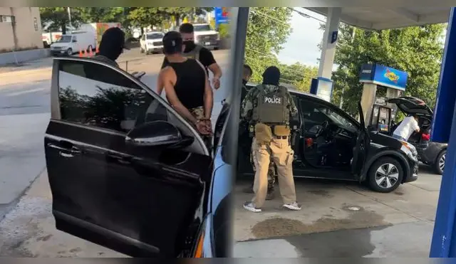 Un ciudadano fue capturado por unos agentes encapuchados en Maryland.