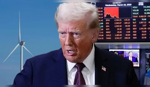Donald Trump, al no apoyar las energías renovables y detener un proyecto en Rhode Island, generó la caída de las acciones de Orsted.