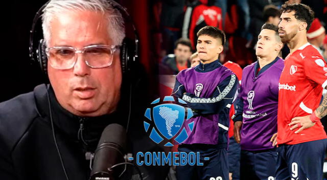 Diego Rebagliati reveló el posible fallo de la Conmebol para Independiente vs U de Chile