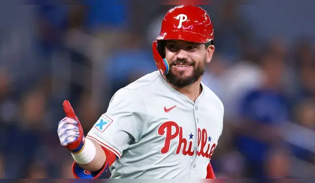 Kyle Schwarber debutó con los Phillies en 2015.