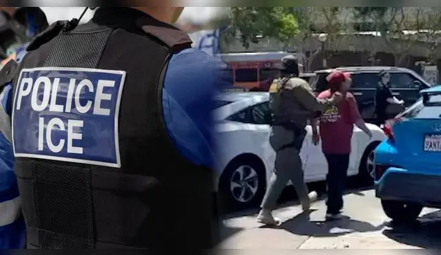 ICE llevó a cabo un operativo en un autolavado de Los Ángeles.