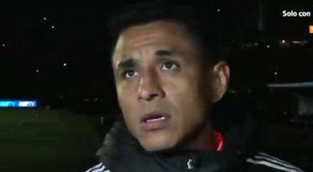 Yoshimar Yotún y sus potentes declaraciones.