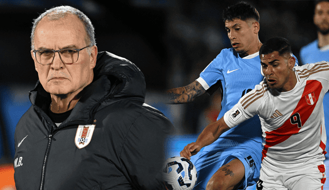 Marcelo Bielsa logró la clasificación al Mundial 2026 con Uruguay ganándole a Perú.