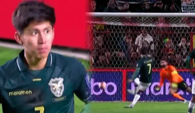 Miguel Terceros marcó de penal el primer tanto de Bolivia a Brasil por Eliminatorias 2026.