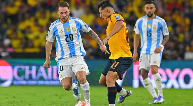 Ecuador derrotó a Argentina por 1-0 en la última fecha de las Eliminatorias sudamericanas 2026.