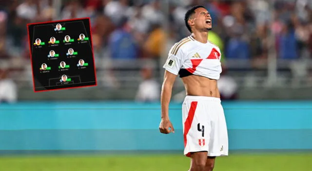Ningún jugador de Perú integra el once ideal de las Eliminatorias 2026 que armó el portal internacional Sofascore.