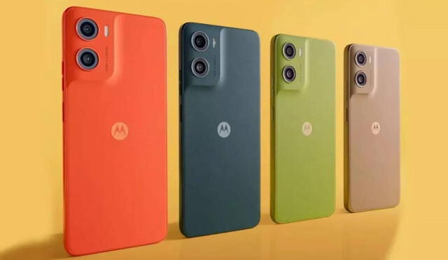 El Motorola G06 Power es un teléfono barato que tiene bateria de 7000 mah y pantalla HD de 6.88 pulgadas.