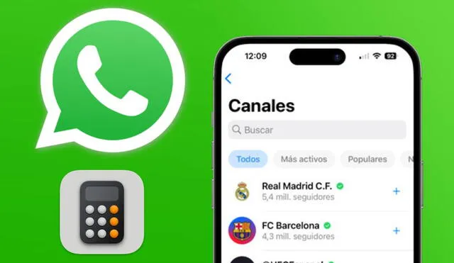 Si eres usuario de iPhone, podrás utilizar la 'Calculadora oculta' que tiene la aplicación WhatsApp.