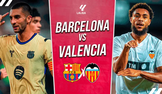 Barcelona se enfrenta a Valencia por la cuarta fecha de LaLiga 2025-26.
