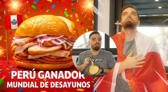 Ibai Llanos entregará en Perú el trofeo del Pan con Chicharrón.