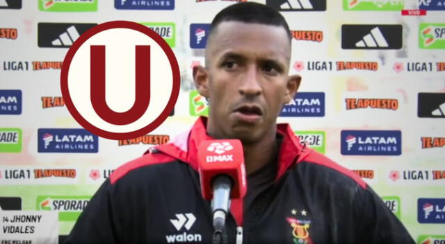 Jhonny Vidales señaló al responsable de la derrota de Melgar vs Universitario