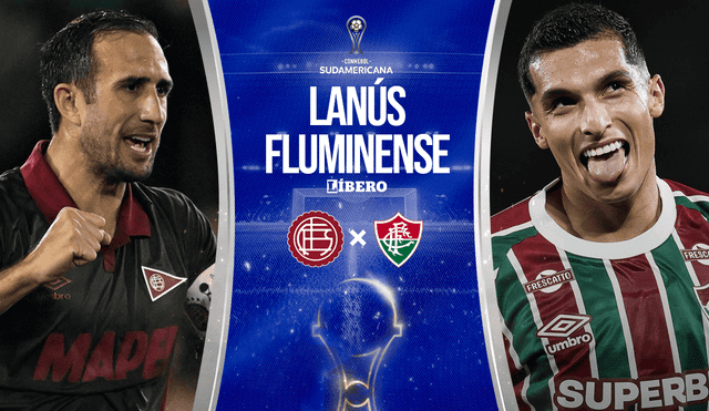 Lanús y Fluminense se ven las caras por los cuartos de final ida de la Copa Sudamericana 2025.