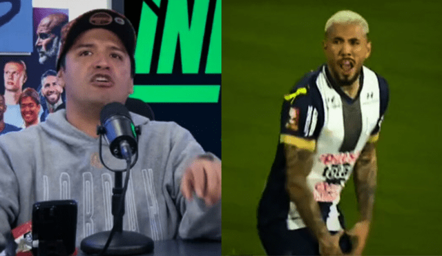 Reimond Manco hizo fuerte crítica a Sergio Peña por celebración cuando Alianza Lima perdía