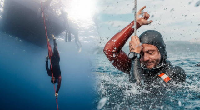 Gonzalo Cortés Távara deja huella en el Mundial de Apnea Outdoor con cuatro récords nacionales