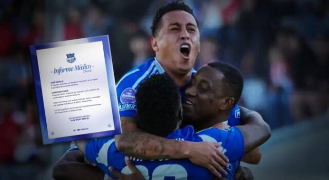 Emelec informó sobre la gravedad de la lesión de Christian Cueva post duelo ante Barcelona SC