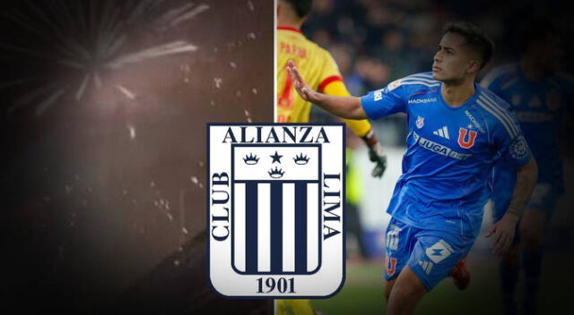 Delegación de U de Chile presenció fuegos artificiales previo al partido ante Alianza Lima