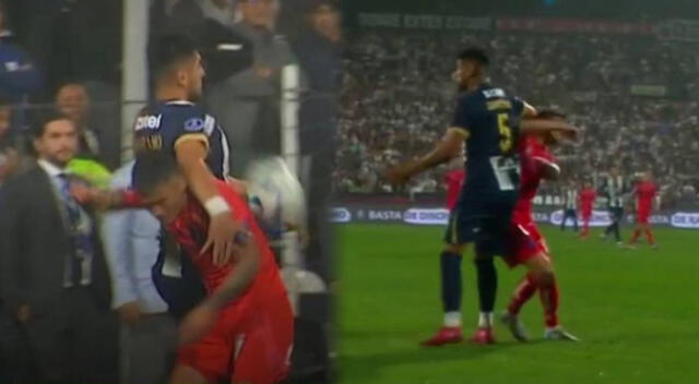 Carlos Zambrano fue expulsado de forma absurda en Alianza Lima.