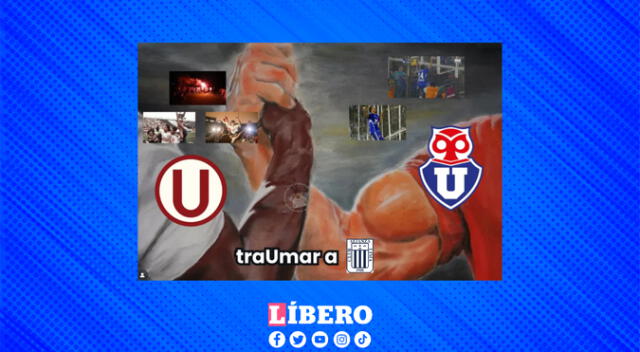 Los hinchas cremas hicieron viral este meme contra Alianza Lima.