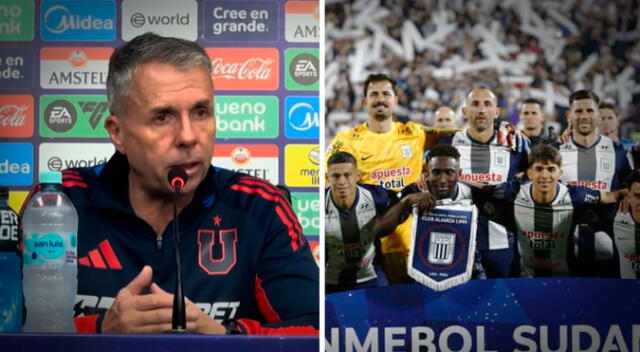 DT de U de Chile destacó a dos jugadores de Alianza Lima
