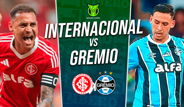 Internacional recibe a Gremio de Erick Noriega por la fecha 24 del Brasileirao 2025. Internacional recibe a Gremio de Erick Noriega por la fecha 24 del Brasileirao 2025.