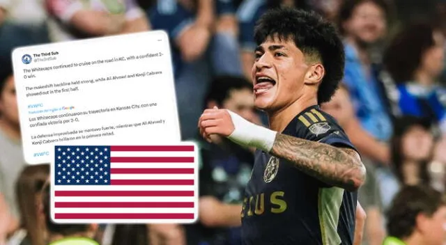 Kenji Cabrera es noticia en Norteamérica tras gol en la MLS.