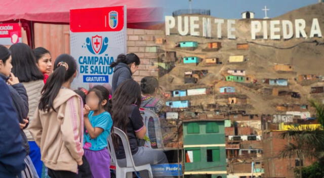 El Municipio de Puente Piedra anunció importante campaña de salud.
