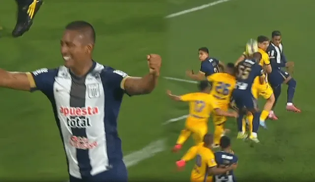 Pedro Aquino se estrenó como goleador con Alianza Lima marcándole a Comerciantes Unidos.