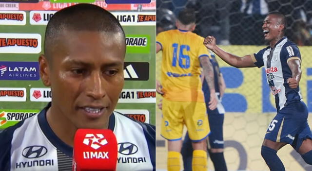 Pedro Aquino anotó en el triunfo de Alianza Lima sobre Comerciantes.