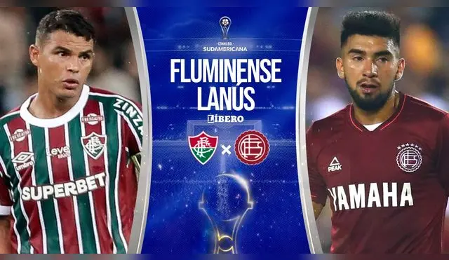 Fluminense y Lanús se enfrentan por cuartos de final de la Copa Sudamericana