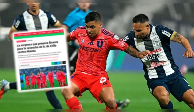 Prensa chilena revela la "sorpresa" de U de Chile para vencer a Alianza Lima Prensa chilena revela la "sorpresa" de U de Chile para vencer a Alianza Lima