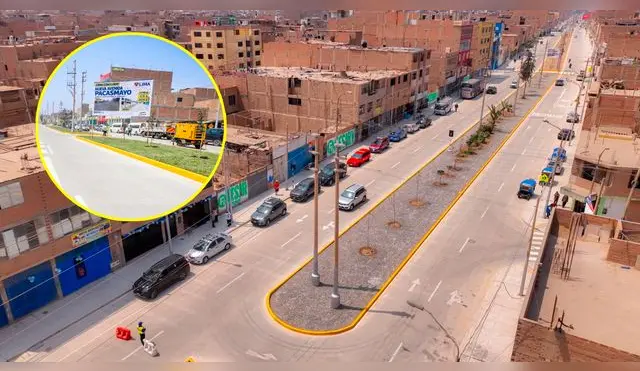 Esta avenida que conecta San Martín de Porres con el Callao luce con pistas y veredas nuevas.
