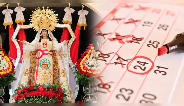 El 24 de septiembre es feriado no laborable en una región del país por importante festividad.