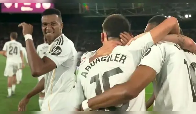 Doblete de Kylian Mbappé con Real Madrid.