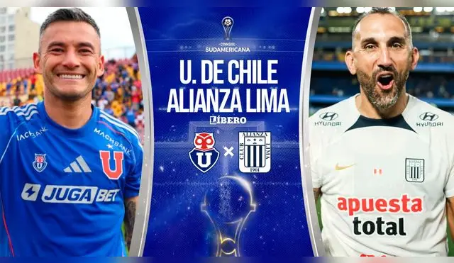 Alianza Lima y Universidad de Chile se enfrentan por los cuartos de final de Copa Sudamericana