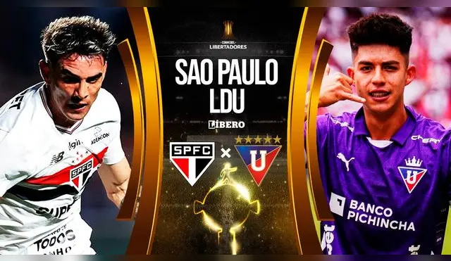 Sao Paulo vs LDU EN VIVO por cuartos de Copa Libertadores 2025.