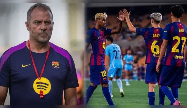 Hansi Flick apuesta por la nueva estrella de La Masía del FC Barcelona.