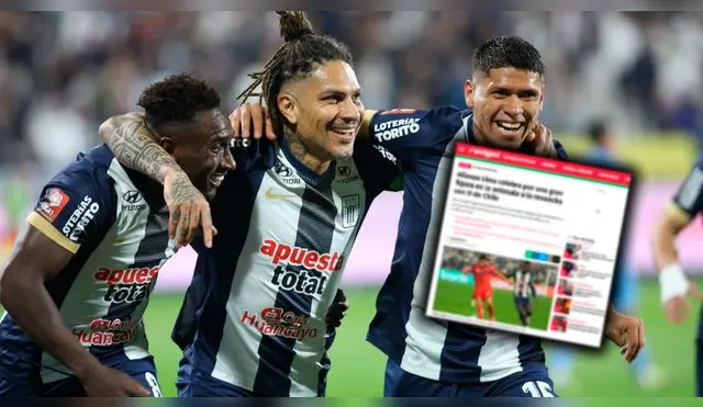 Prensa chilena elogió a futbolista de Alianza Lima