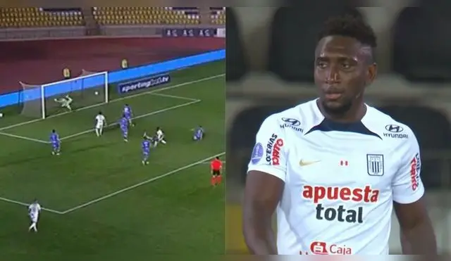 Eryc Castillo puso el descuento de Alianza Lima sobre U de Chile por Copa Sudamericana 2025.