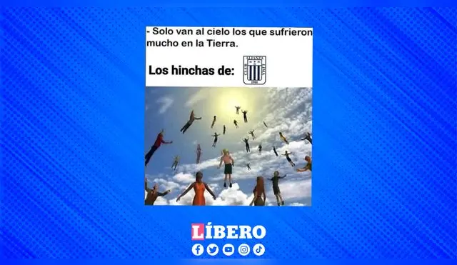 El cielo está repleto de aliancistas tras el partido.
